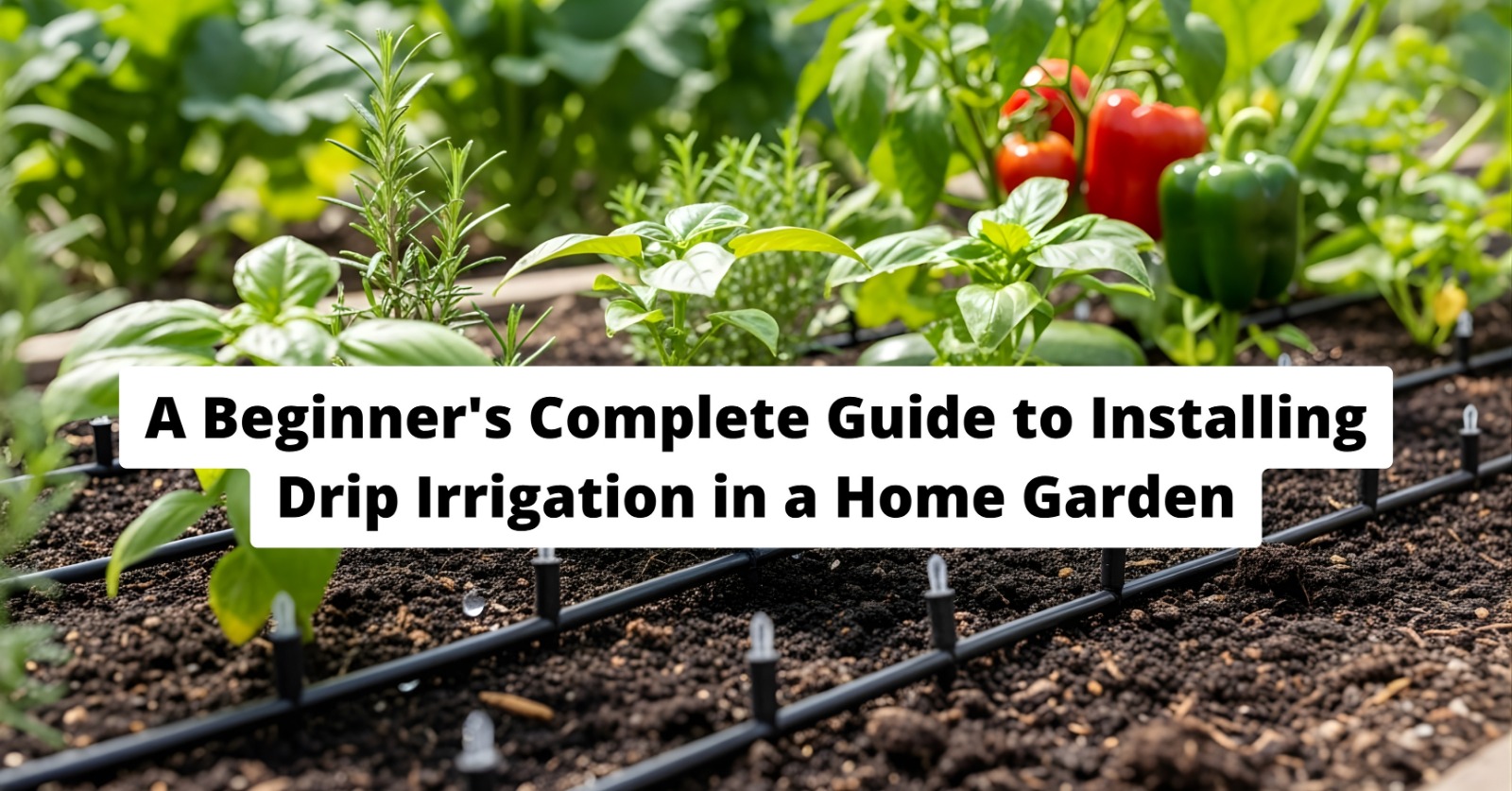 A Beginner’s Complete Guide to Installing Drip Irrigation in a Home Garden