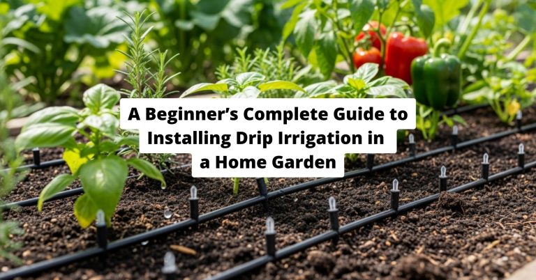 A Beginner’s Complete Guide to Installing Drip Irrigation in a Home Garden