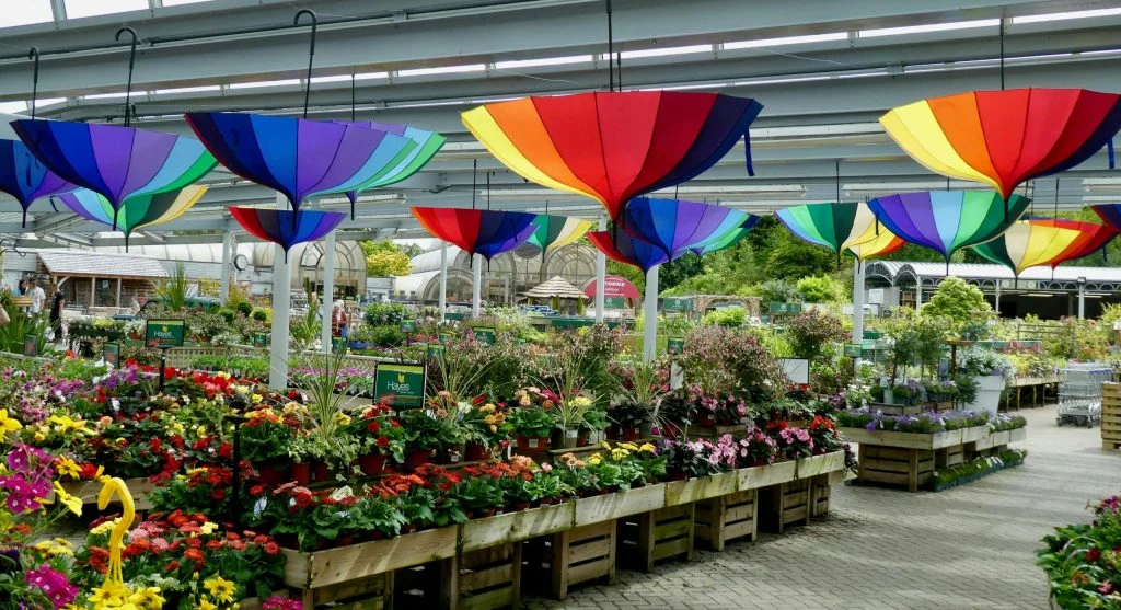 PVC hanging plant tags for nurseries and gardens